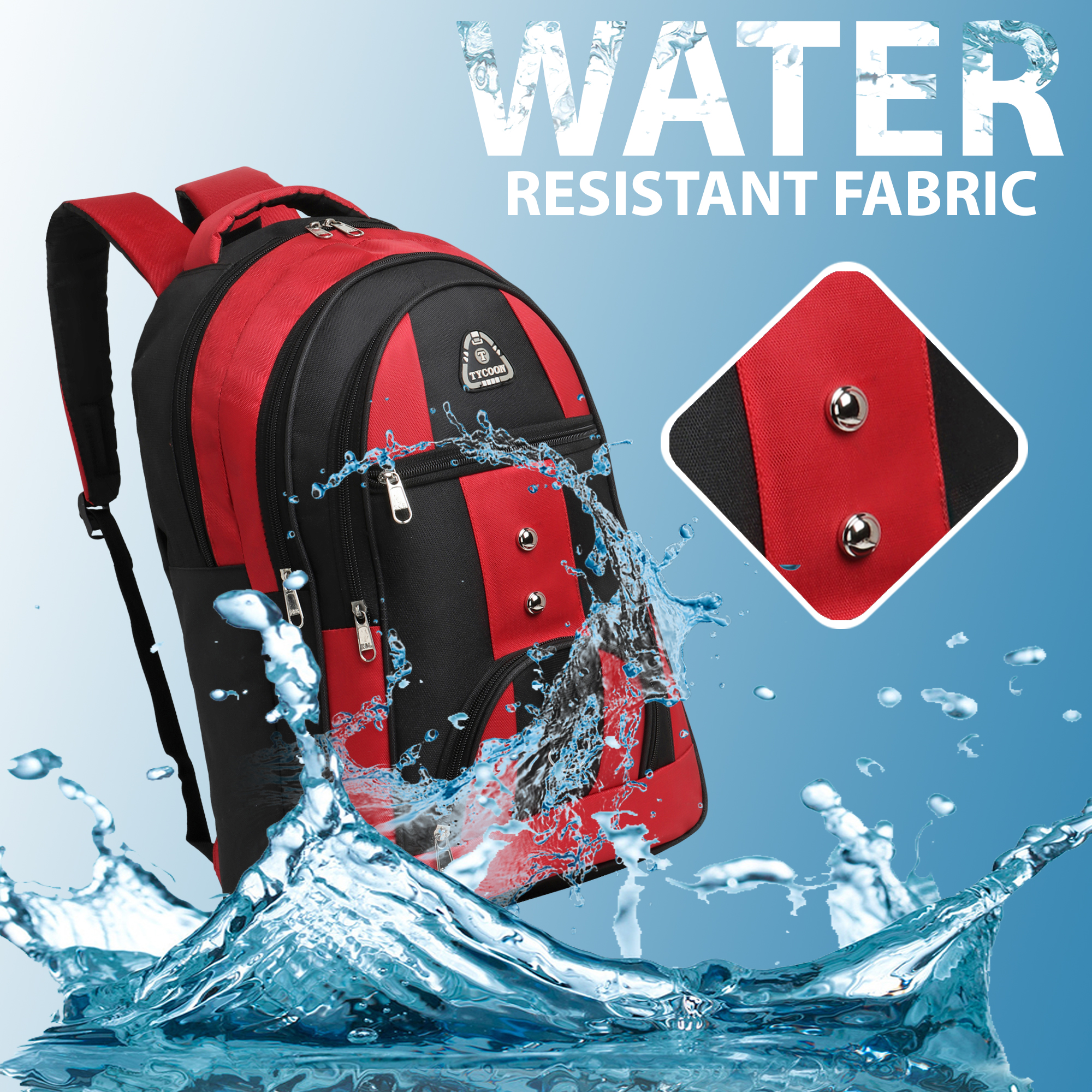 School Mazic Red Bag